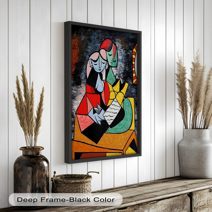 Embrace in Color – Picasso Oil Painting