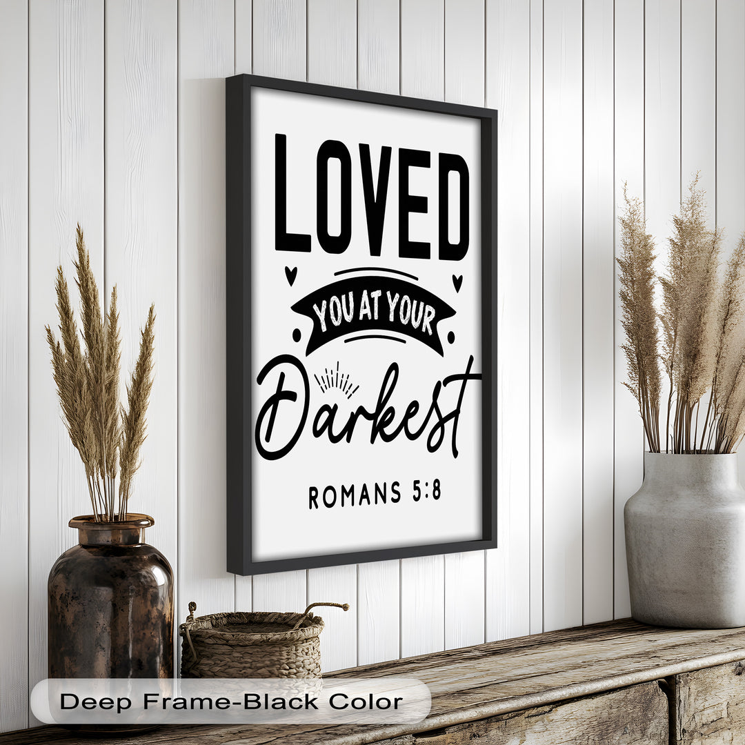 Inspirational Scripture Oil Painting – Graceful Words for Comforting Spaces
