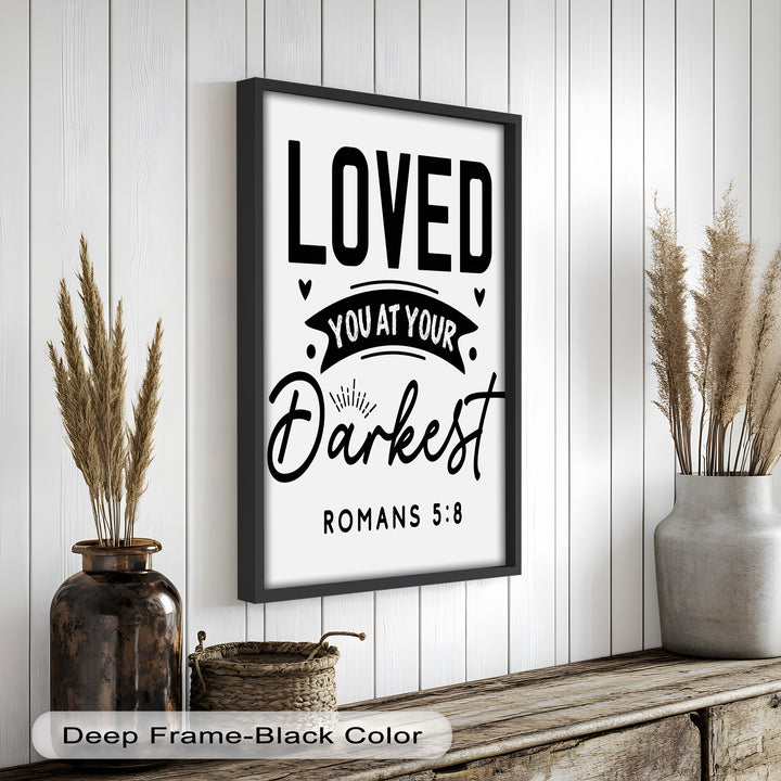 Inspirational Scripture Oil Painting – Graceful Words for Comforting Spaces
