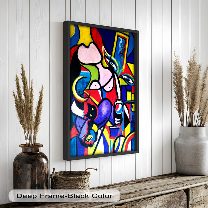 Bold Pepsi Pop Art Wall Art – Abstract Oil Painting