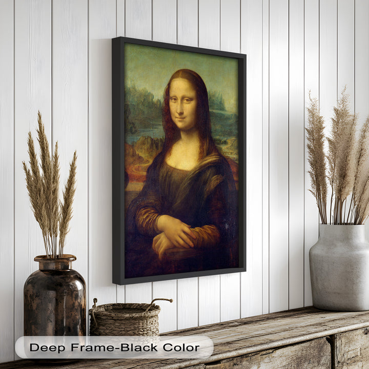 Mona Lisa – Zeitlose Renaissance-Ikone Historisches Ölgemälde