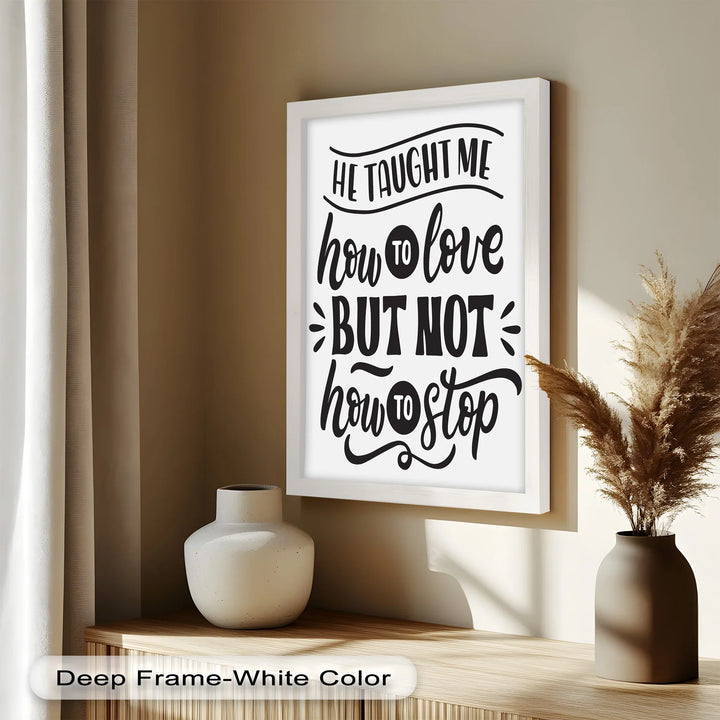 How to Love – Framed Oil Painting - MyPhotoStation