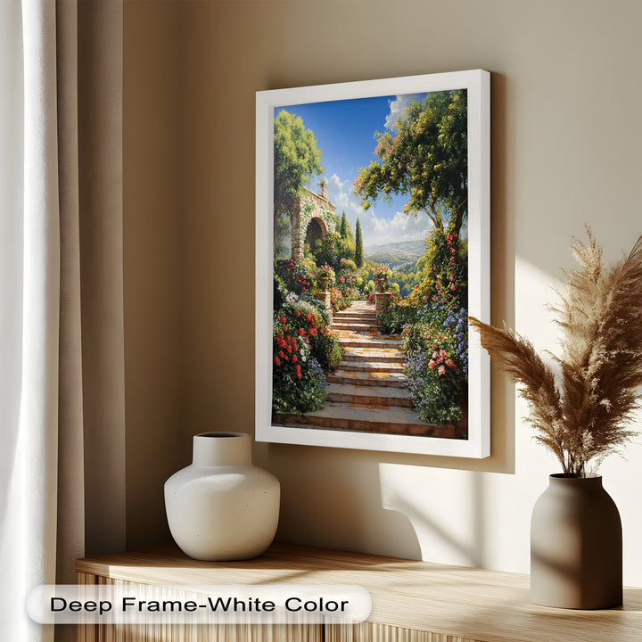 Garden of Eternal Bloom – Renaissance Oil Painting