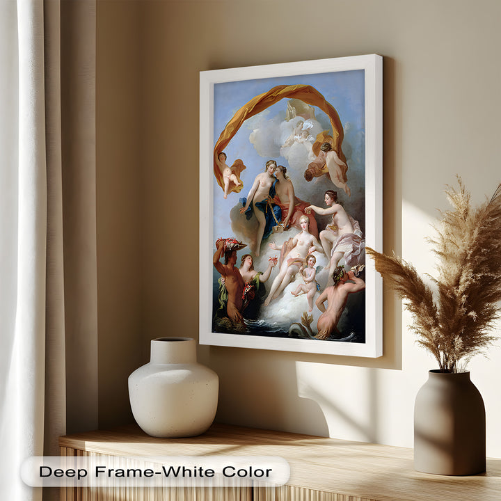 Triumph of Venus – Mythological Renaissance Nude Oil Painting