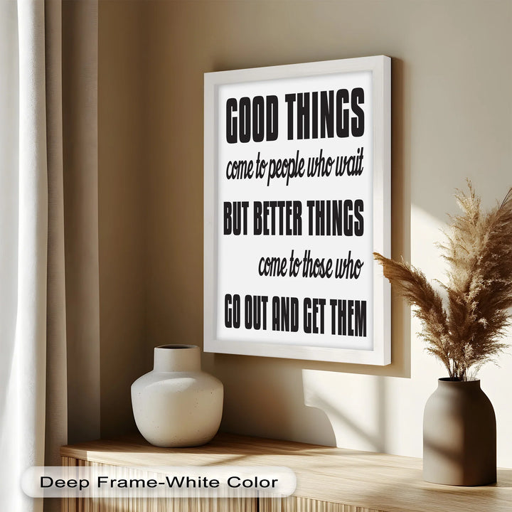 Good Things Come to People Who Wait – Oil Painting - MyPhotoStation