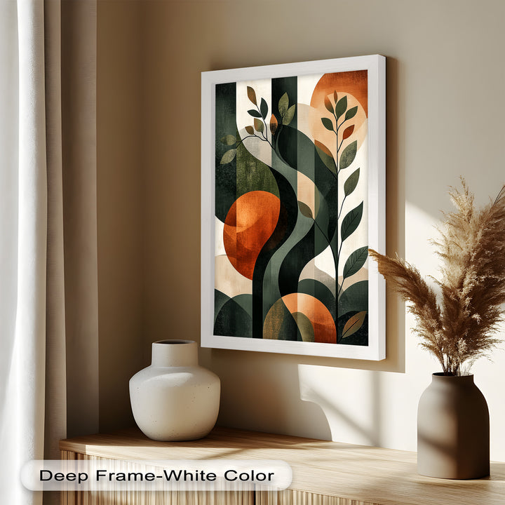 Twilight Grove – Abstract Botanical Oil Painting