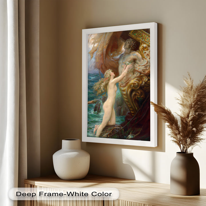 Galatea’s Awakening – Mythological Nude Oil Painting