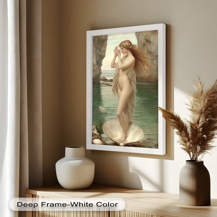 Birth of Grace – Renaissance-Inspired Venus Oil Painting