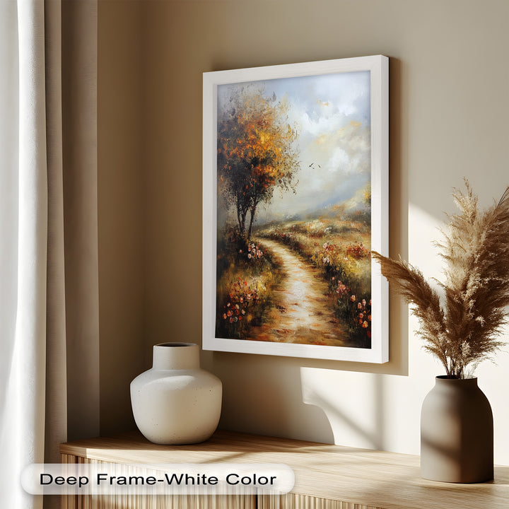Winding Path Landscape - Impressionism Oil Painting