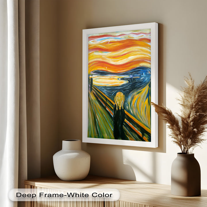 Echo of the Void – Expressionist Angst Picasso Oil Painting