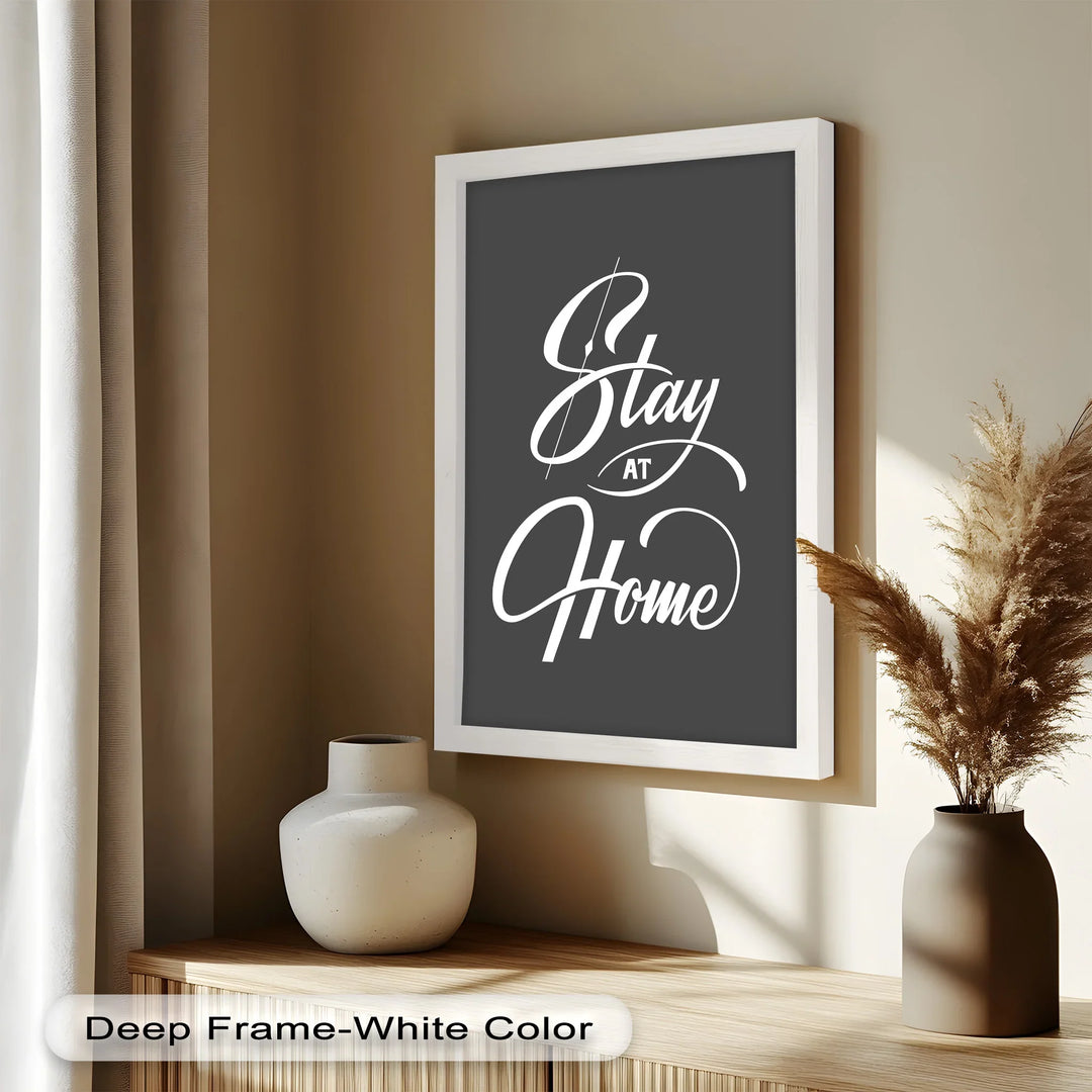 Stay at Home – Modern Oil Painting - MyPhotoStation