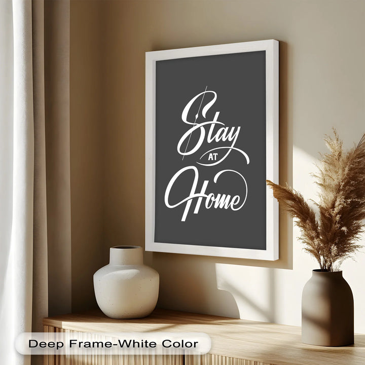 Stay at Home – Modern Oil Painting - MyPhotoStation