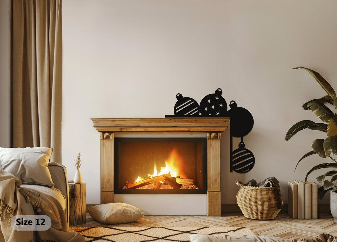 Holiday Glam – Decorazione natalizia Decorazioni Murali in Metallo