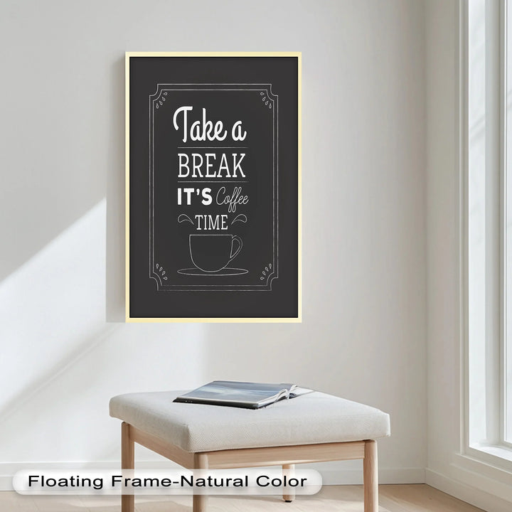 Take a Break – Coffee Time Oil Painting - MyPhotoStation