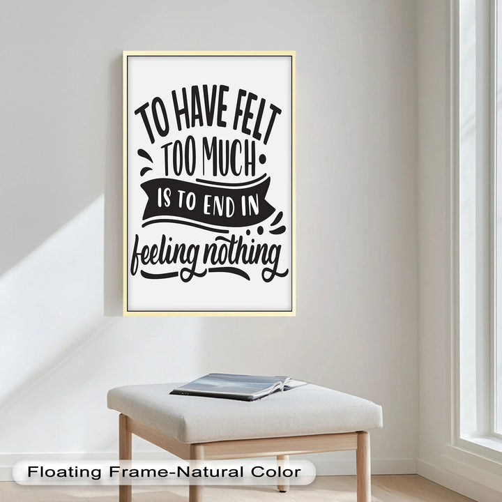 To Have Felt Too Much – Emotional Oil Painting - MyPhotoStation