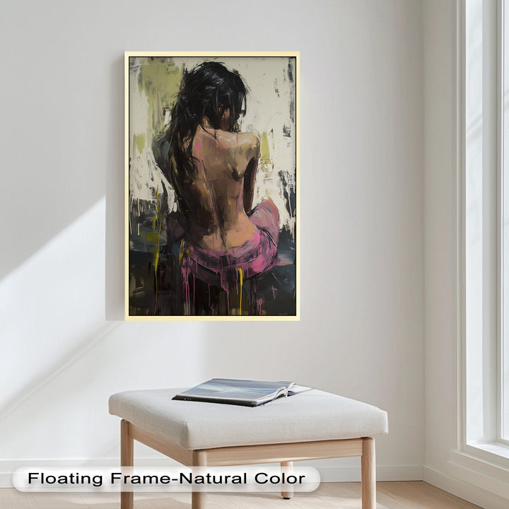 Whispers of Silence – Contemporary Figurative Nude Oil Painting