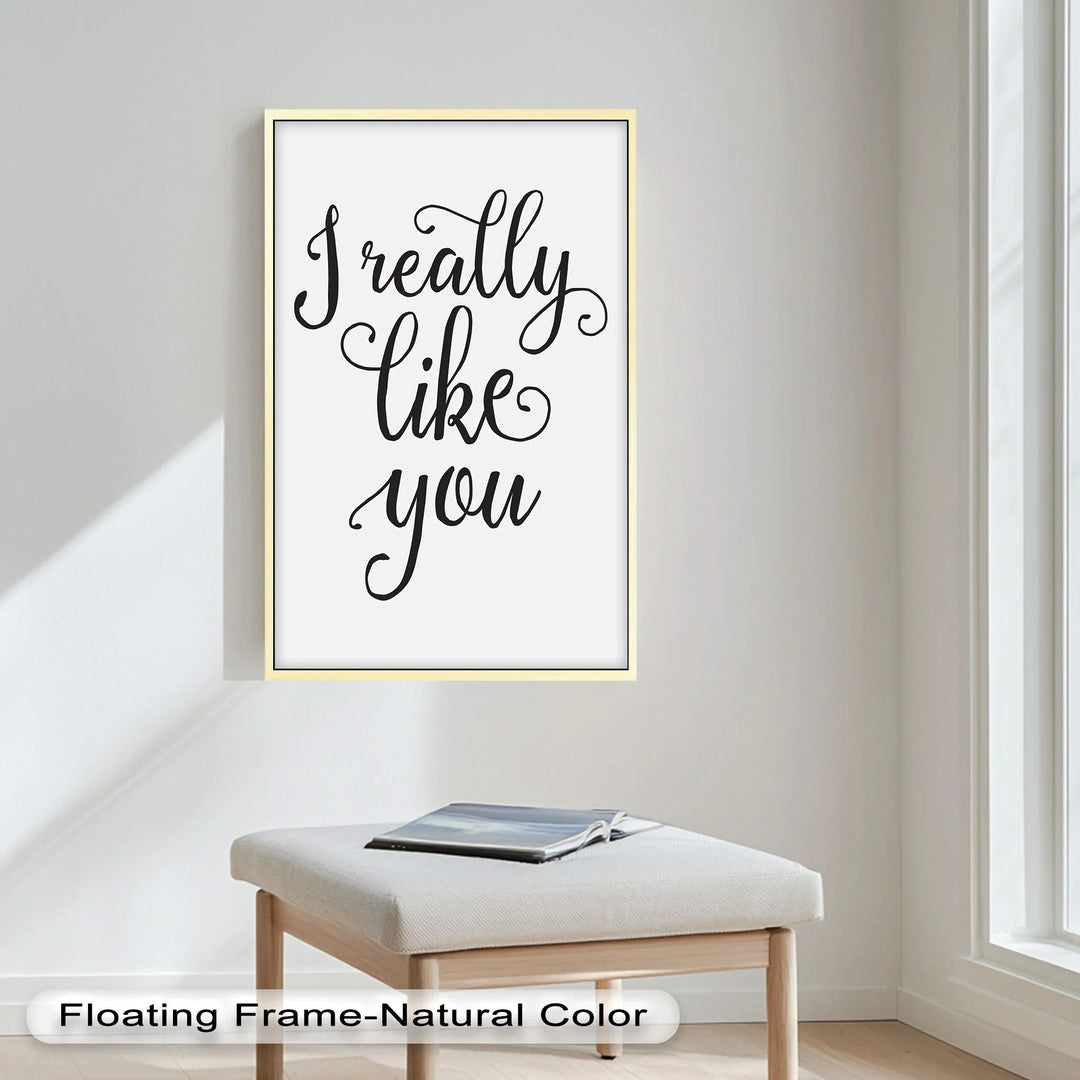 I Really Like You – Oil Painting - MyPhotoStation
