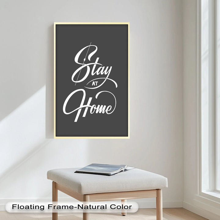 Stay at Home – Modern Oil Painting - MyPhotoStation