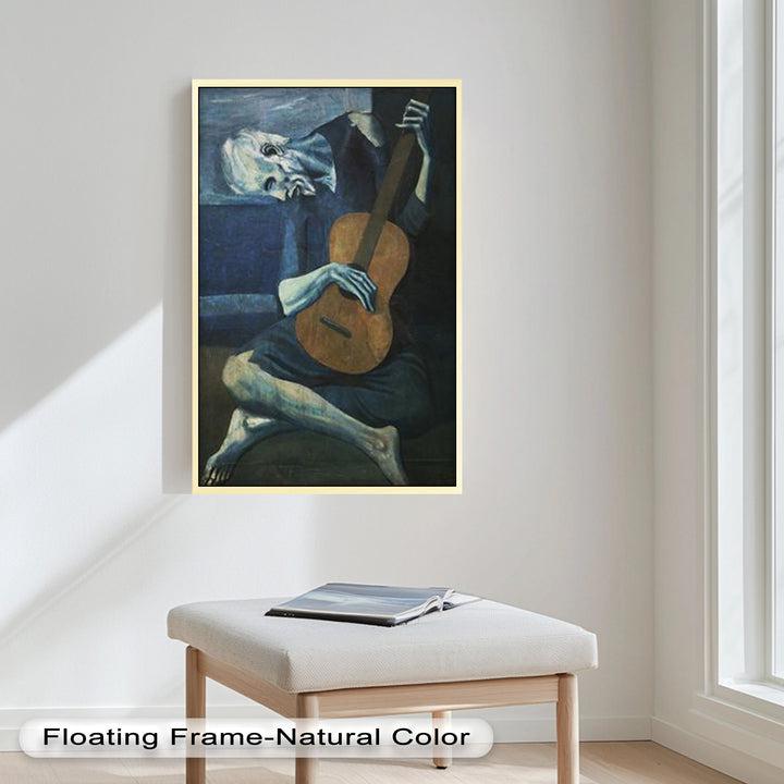 Der melancholische Musiker – Picasso-Ölgemälde