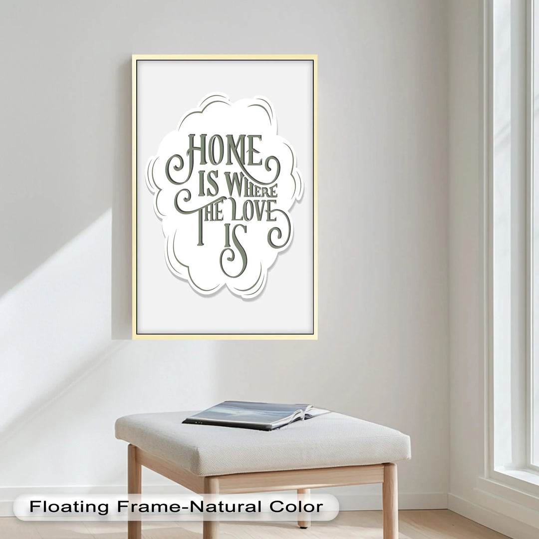 Home Is Where the Love Is – Oil Painting - MyPhotoStation