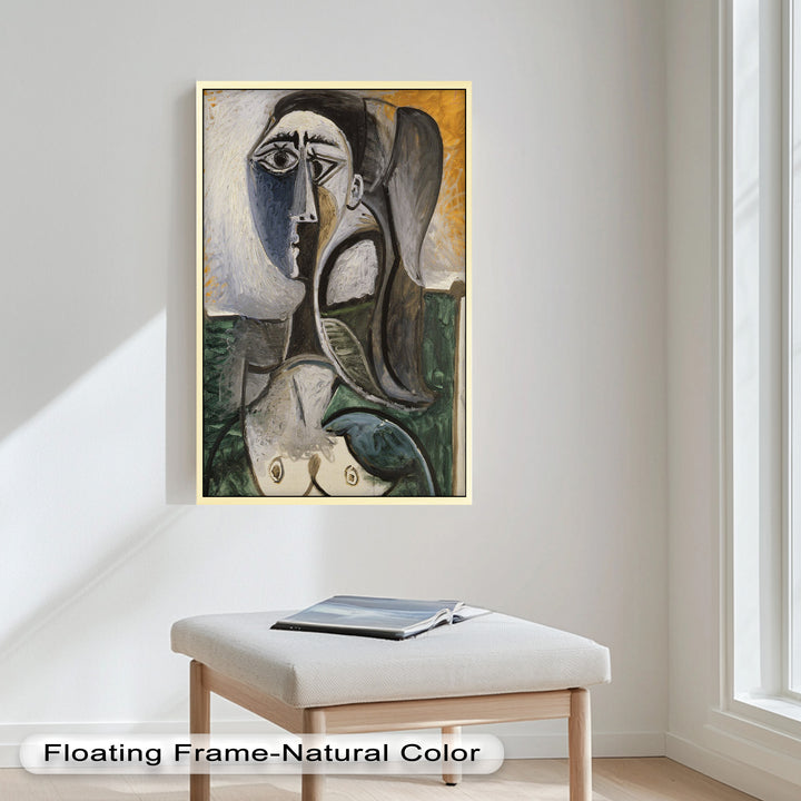 Fragmented Grace – Expressive Female Form in Picasso-Style Oil Painting