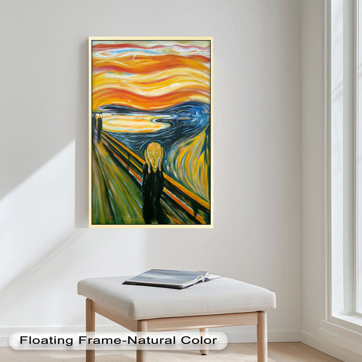 Echo of the Void – Expressionist Angst Picasso Oil Painting