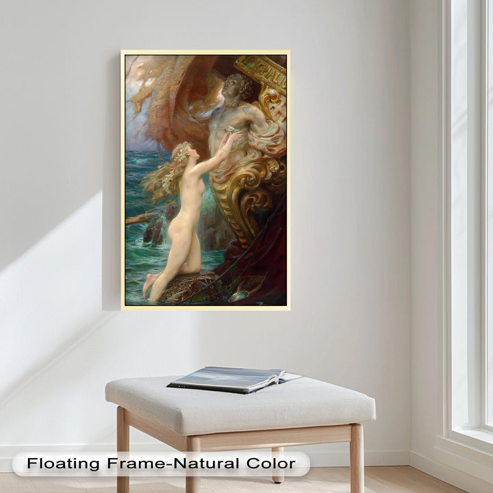 Galatea’s Awakening – Mythological Nude Oil Painting