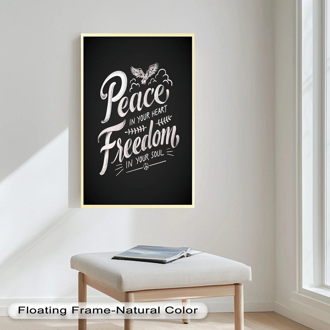 Peace and Freedom Wall Art – Oil Painting - MyPhotoStation