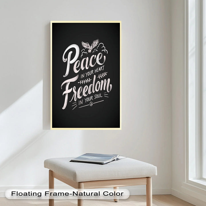 Peace and Freedom Wall Art – Oil Painting - MyPhotoStation