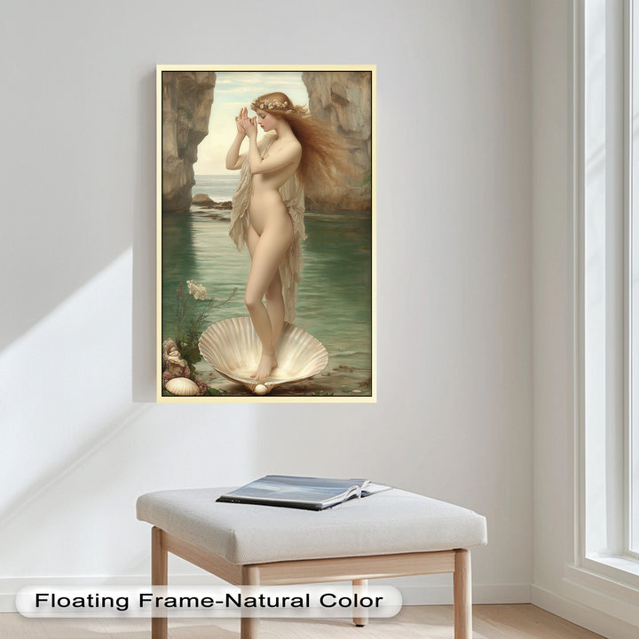 Birth of Grace – Renaissance-Inspired Venus Oil Painting