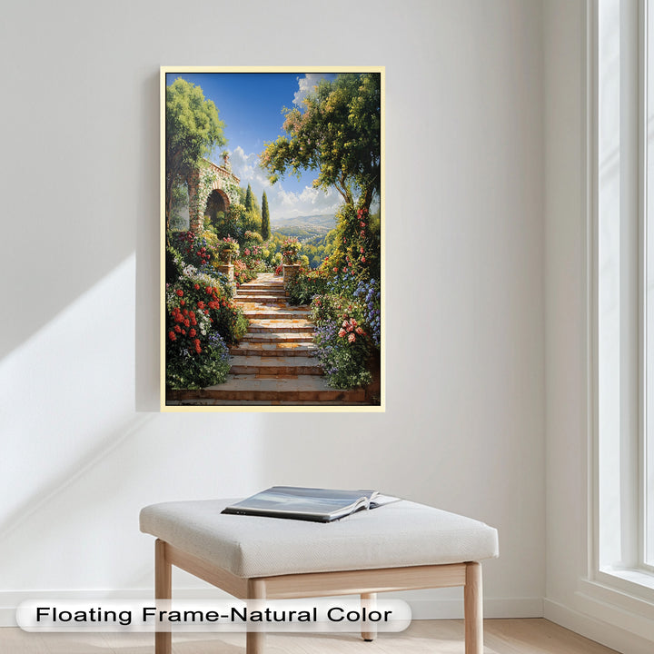 Garden of Eternal Bloom – Renaissance Oil Painting
