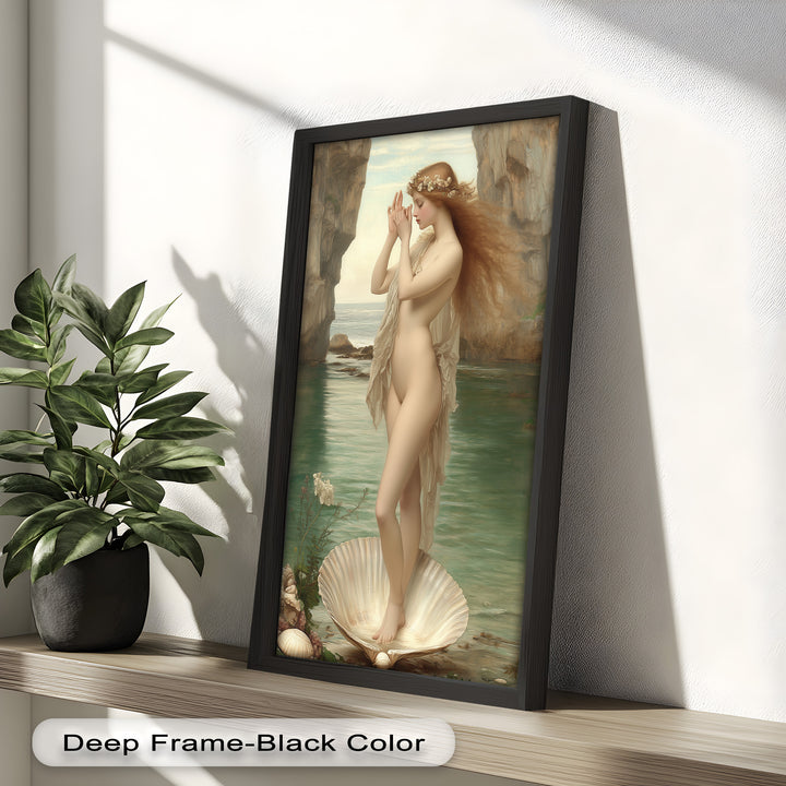 Birth of Grace – Renaissance-Inspired Venus Oil Painting