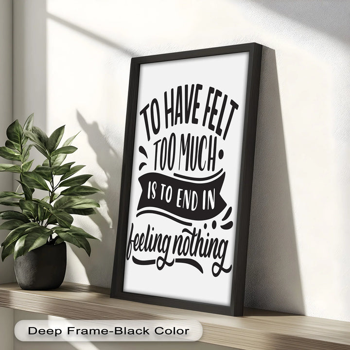 To Have Felt Too Much – Emotional Oil Painting - MyPhotoStation
