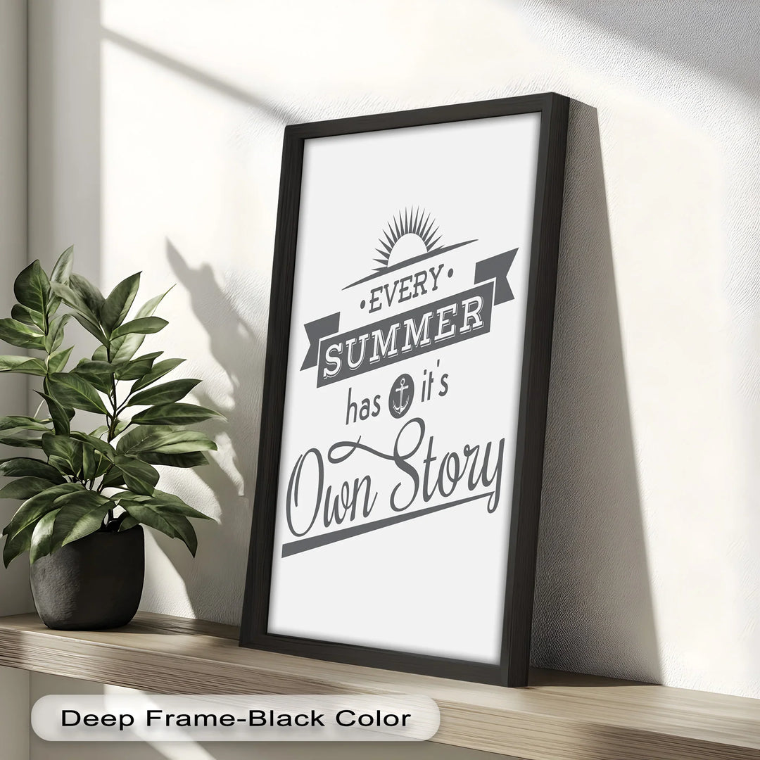 Every Summer Has Its Own Story – Oil Painting - MyPhotoStation