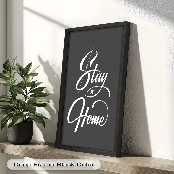 Stay at Home – Modern Oil Painting - MyPhotoStation