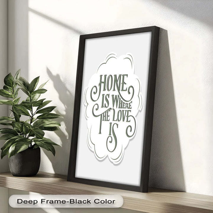 Home Is Where the Love Is – Oil Painting - MyPhotoStation