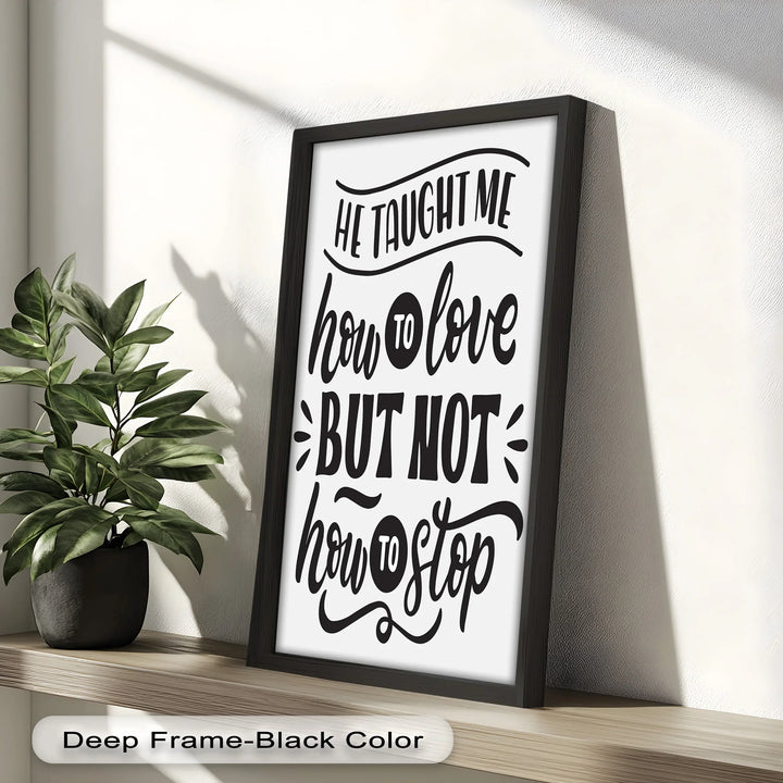 How to Love – Framed Oil Painting - MyPhotoStation