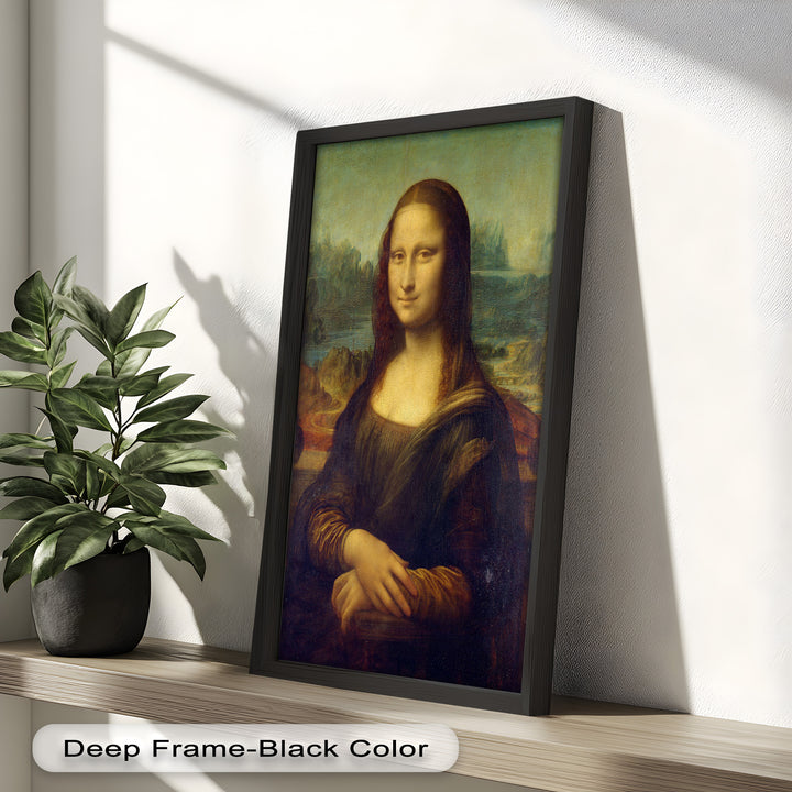Mona Lisa – Zeitlose Renaissance-Ikone Historisches Ölgemälde