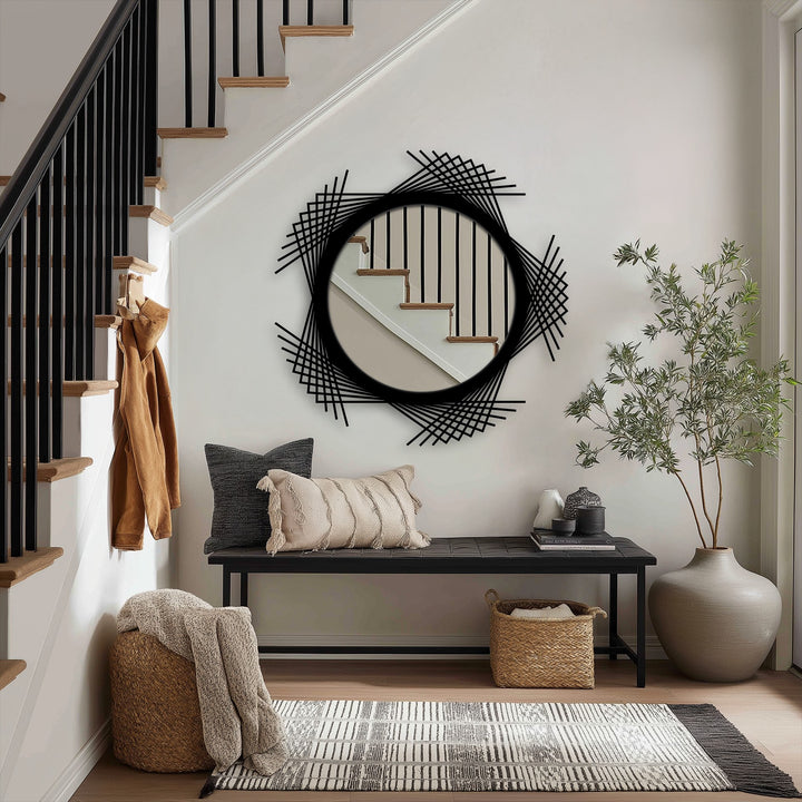 Modern wall mirror for clean interiors