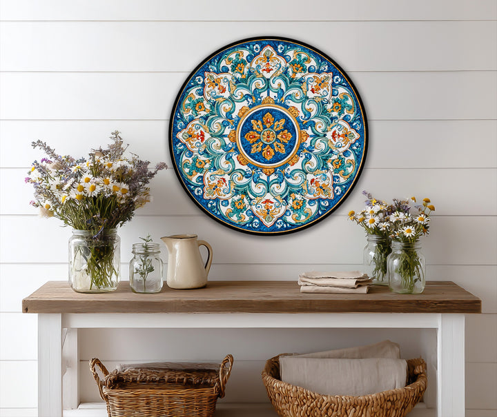ceramic style oil painting