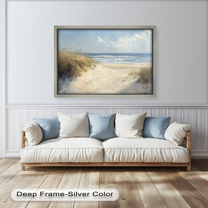 Coastal Breeze – Beach Oil Painting