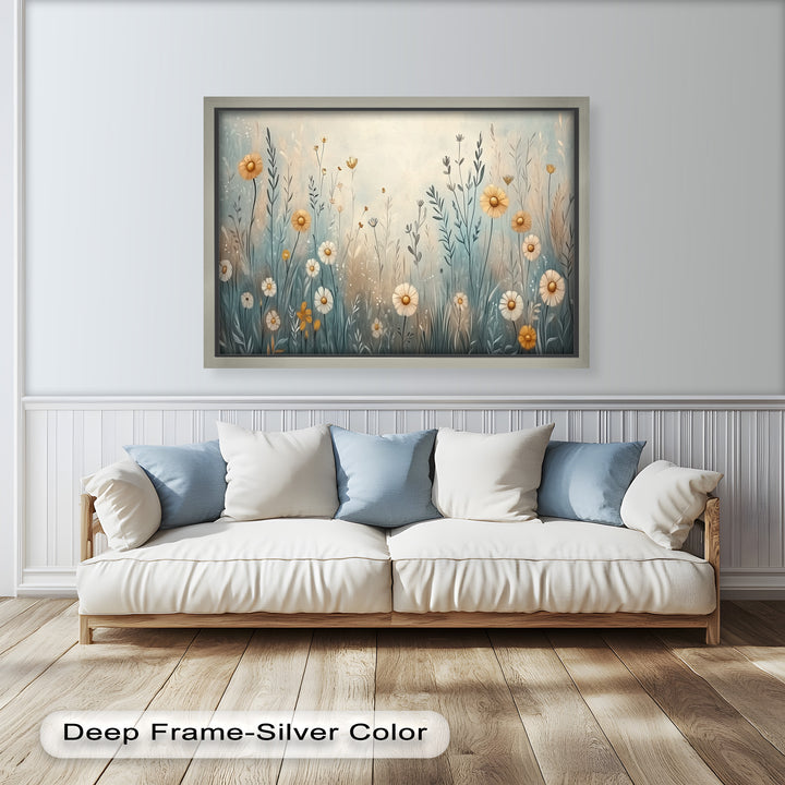 Wildflower Whimsy – Floral Oil Painting