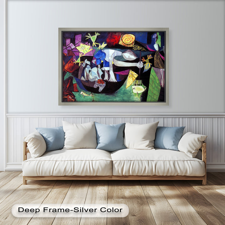 The Bathers by Pablo Picasso – Surreal Abstract Oil Painting