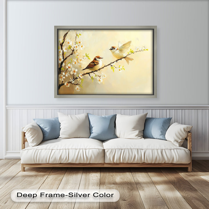 Spring Conversation – Animal Oil Painting