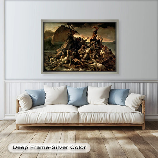 The Raft of the Medusa – Dramatic Historic Oil Painting - MyPhotoStation