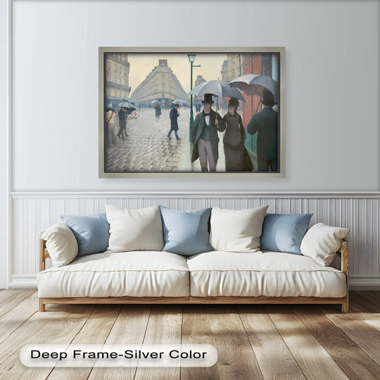 19th Century Street Scene - Historic Oil Painting - MyPhotoStation