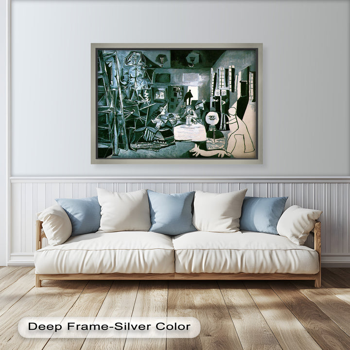 Las Meninas Reimagined by Pablo Picasso – Cubist Oil Painting