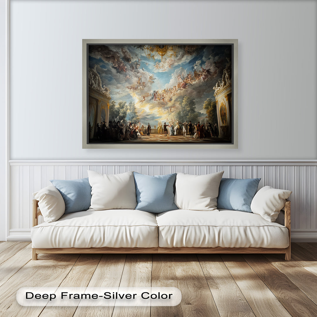Baroque Heaven – Grand Ballroom Oil Painting