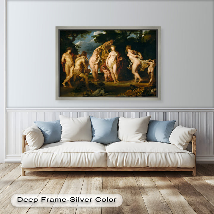 The Judgment of Paris – Mythological Renaissance Oil Painting