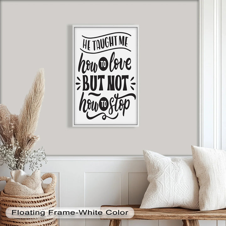 How to Love – Framed Oil Painting - MyPhotoStation
